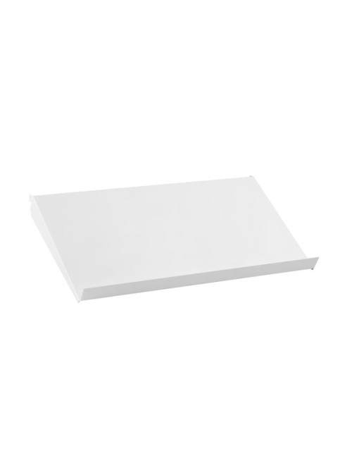 Etagère inclinée blanche 60 cm Elfa