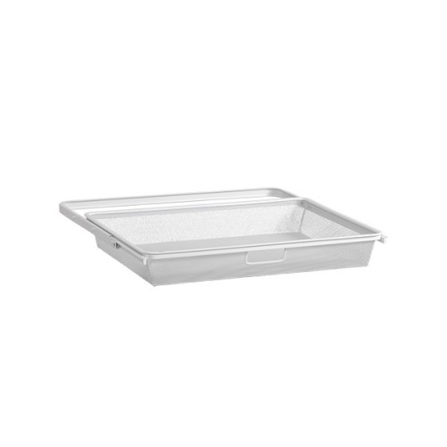 Panier coulissant Blanc Prof 40cm Elfa