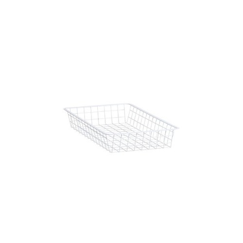 Panier fil Largeur 35 cm Blanc Elfa