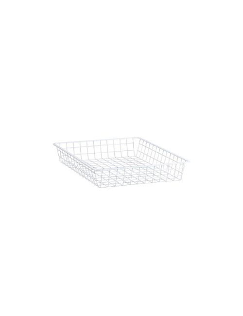 Panier fil Largeur 45 cm Blanc Elfa