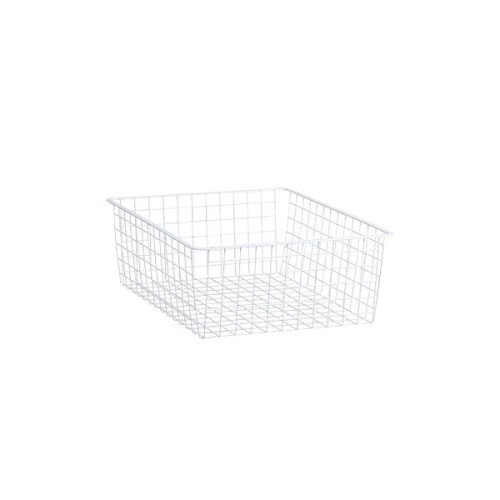 Panier fil Largeur 45 cm Blanc Elfa