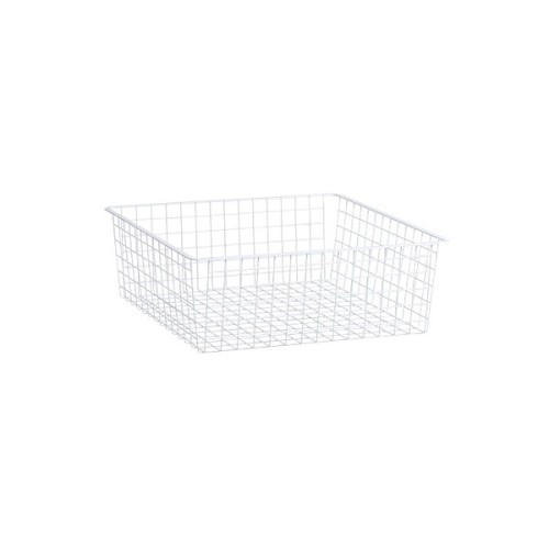 Panier fil Largeur 55 cm Blanc Elfa
