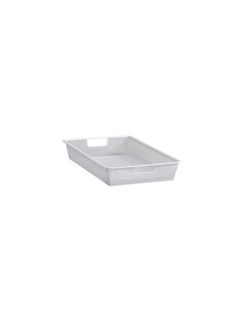 Panier filet Largeur 35 cm Blanc Elfa