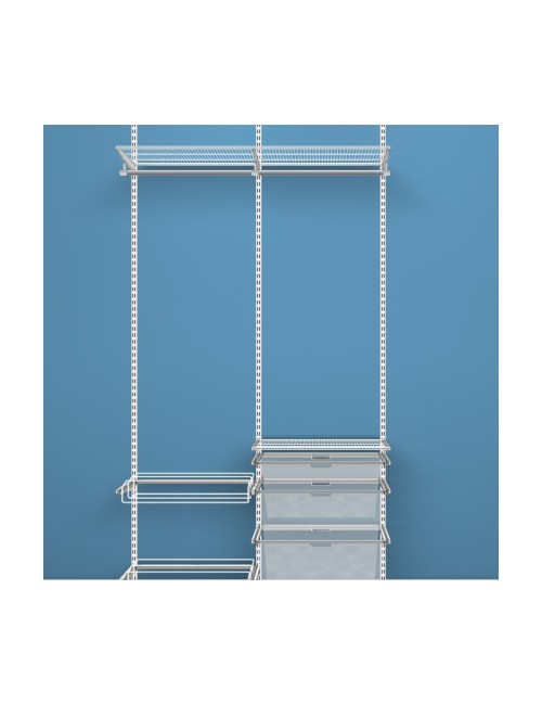 Dressing suspendu Elfa Blanc Petite Dimension