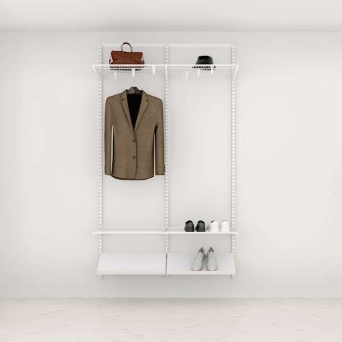 Solution d'entrée Elfa Classic Blanc option 2 