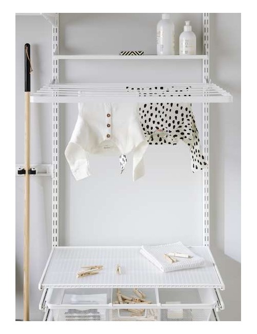 Kit Buanderie 130 cm Blanc Elfa Elfa