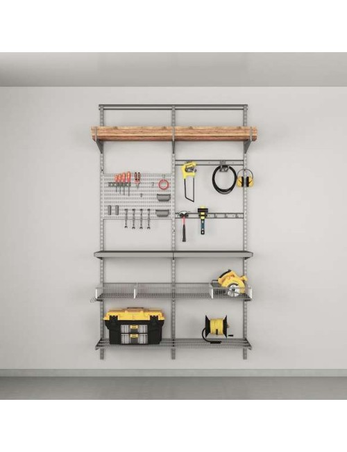 Rangement pour établie de garage