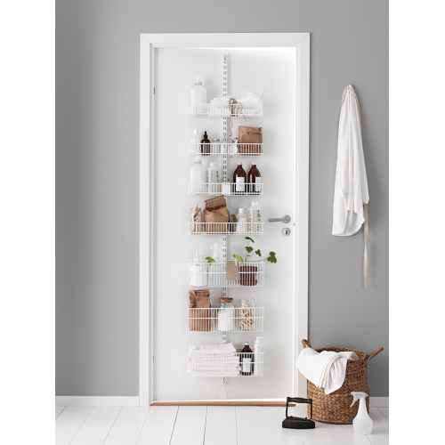 Créez un rangement Elfa au dos de votre porte, tous les produits sont disponibles sur notre site,  Kit complet utility home port