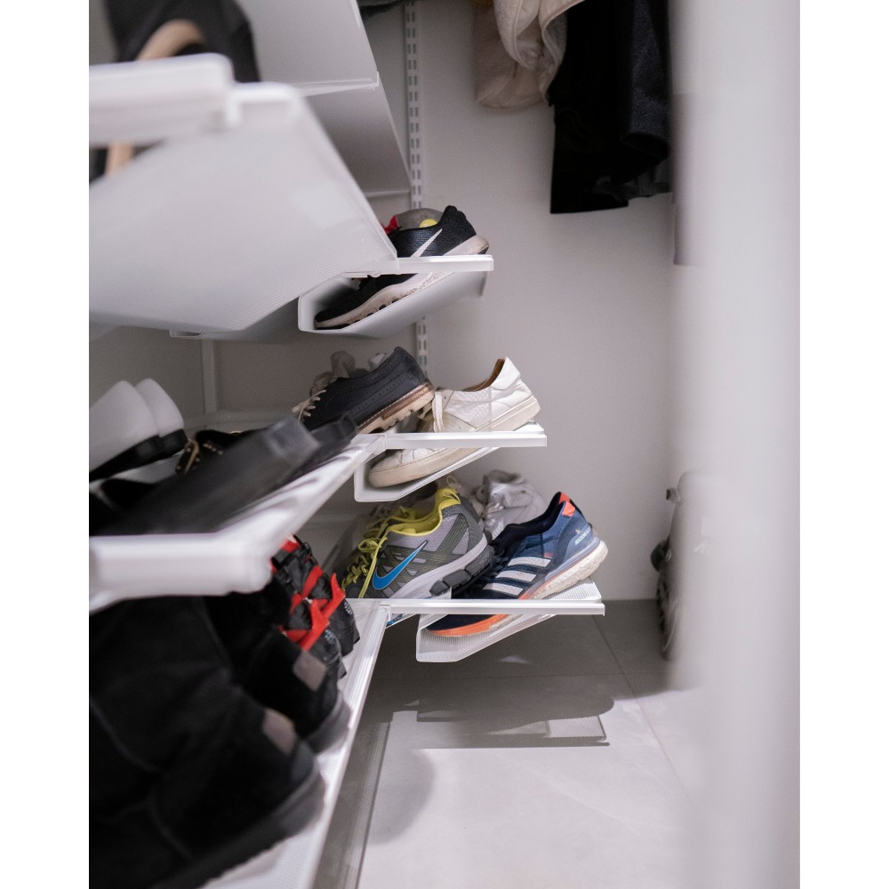 Organisateur Chaussures Camping-Car Adhésif – Porte-Chaussures Mural Gain De Place Ultra Résistant Pour Chaussures, Casquettes, Jouets Et Salle De Bain