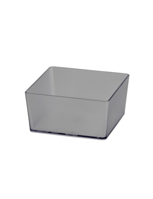 Boite plastique carre 10x10x5 cm-Elfa