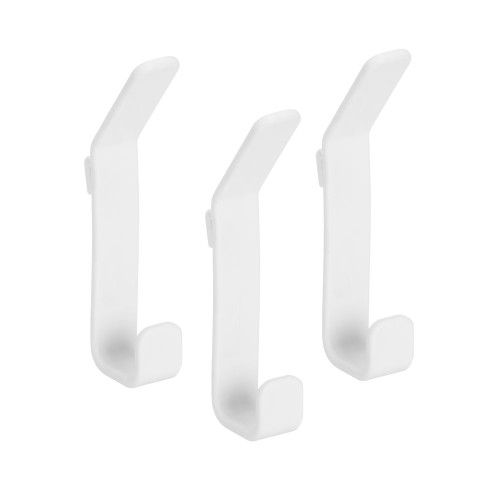 Double crochet pour lisse blanc Elfa