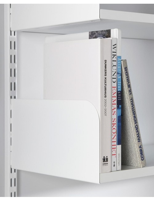 Joues d’étagère Elfa pour faire une bibliothèque