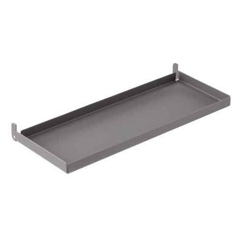 Retrouver l'élément  Etagère pour panneau perforé Garage + pour Panneaux perforés et accéssoires de la Gamme Garage + Elfa
