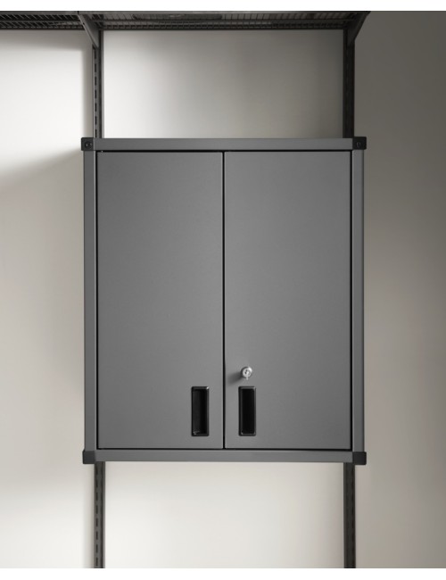 Retrouver l'élément  Kit complet de meuble de rangement supérieur L:60 Garage + pour Meubles de rangement de la Gamme Garage + E