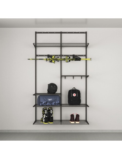 Organisez votre espace de loisirs avec Garage+ Rangement Hobby Opt. 1 d'Elfa"