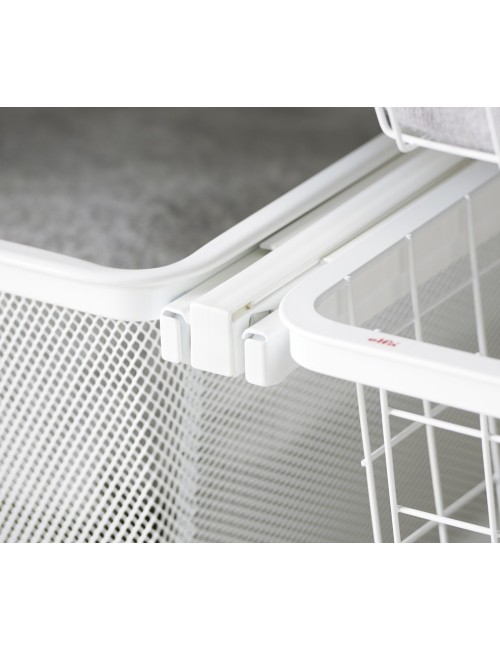 Cache console central Blanc-Taille:32 cm-elfa