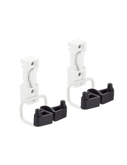 Retrouver l'élément  Porte-outils petit pour lisse Garage + pour Lisses pour crochets et accéssoires de la Gamme Garage + Elfa