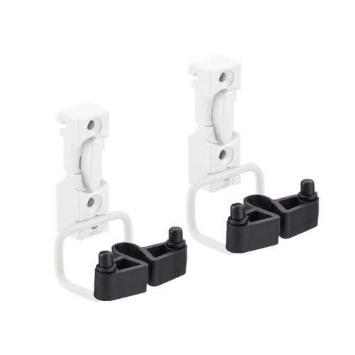 Retrouver l'élément  Porte-outils petit pour lisse Garage + pour Lisses pour crochets et accéssoires de la Gamme Garage + Elfa