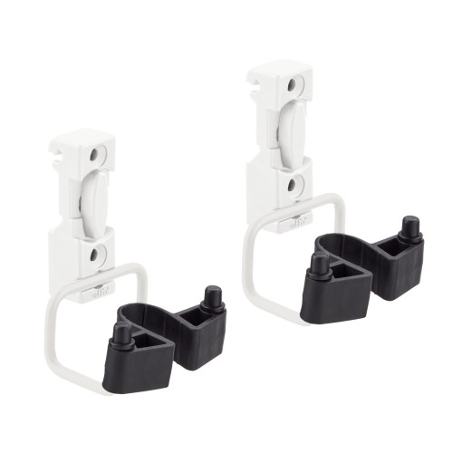 Retrouver l'élément  Porte-outils petit pour lisse Garage + pour Lisses pour crochets et accéssoires de la Gamme Garage + Elfa