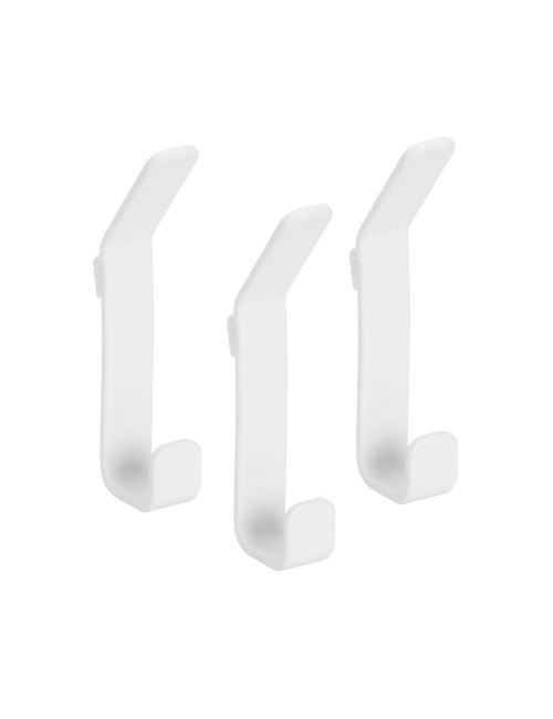 Double crochet pour lisse blanc Elfa