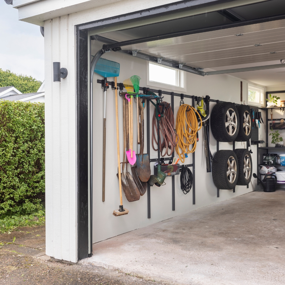 Espace libéré au sol dans mon garage