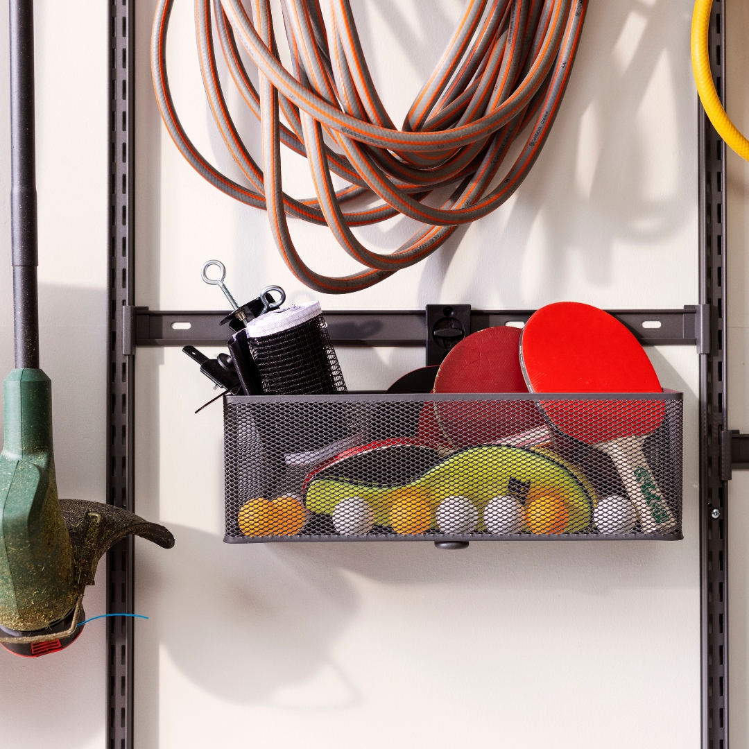 Chaque passion à sa place dans le garage Elfa