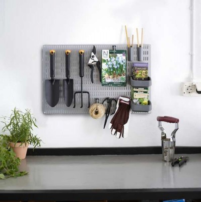 Kit Fond perforé pour outils de jardinage Elfa