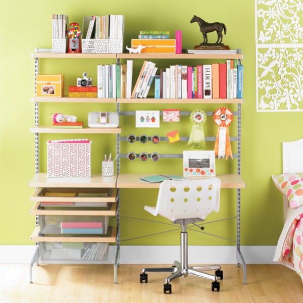 Créer un bureau d'écolier sur mesure avec Elfa