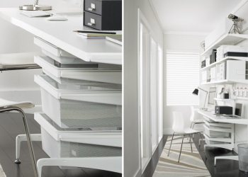 Des tiroirs modulaires pour organiser le rangement du bureau